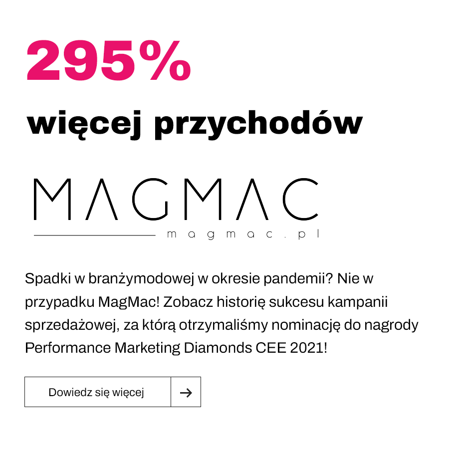 Wzrost przychodów w czasie pandemii - Magmac