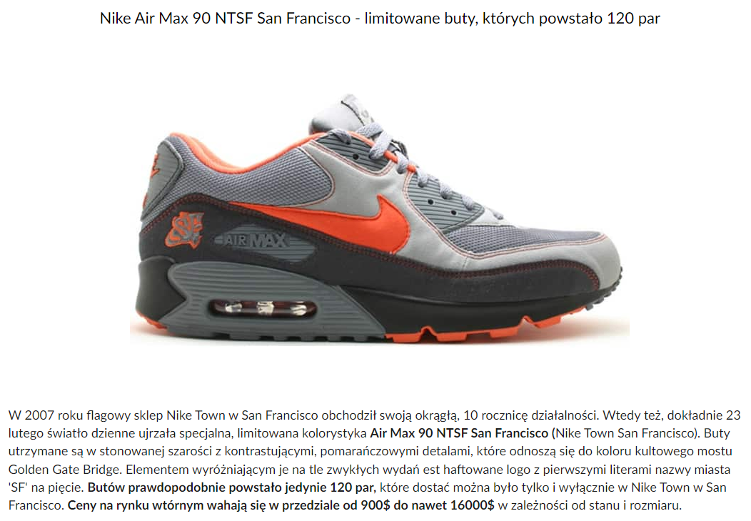 Nike Air Max 90 NTSF San Francisco