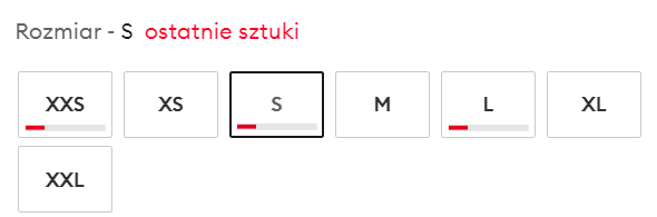 ostatnie sztuki produktu sinsay