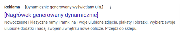 reklama dynamiczna desktop
