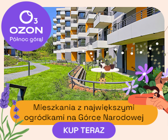 Reklama graficzna, promująca inwestycję krakowskiego dewelopera Megapolis