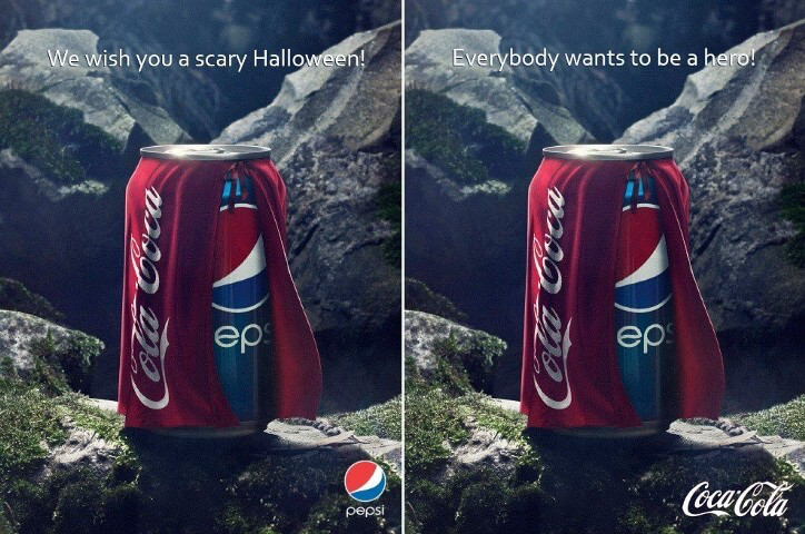 Kampania Pepsi i Coca Cola na Halloween